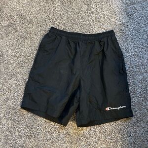 Black Champion Shorts
